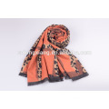 Chinese Factory Price Pashmina Jacquard And Brushed Viscose Cotton Shawl With Tassel For Ladies